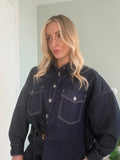 Camicia in jeans oversize