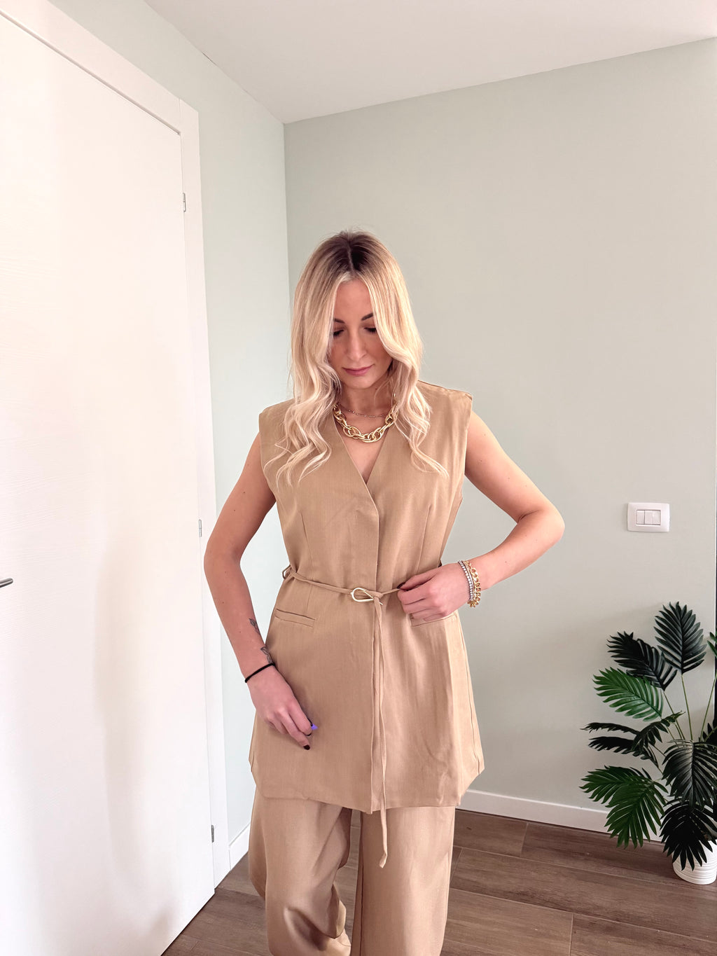 Completo Muriel Beige