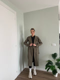 Trench Verde militare