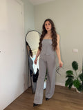 Completo gessato Grigio